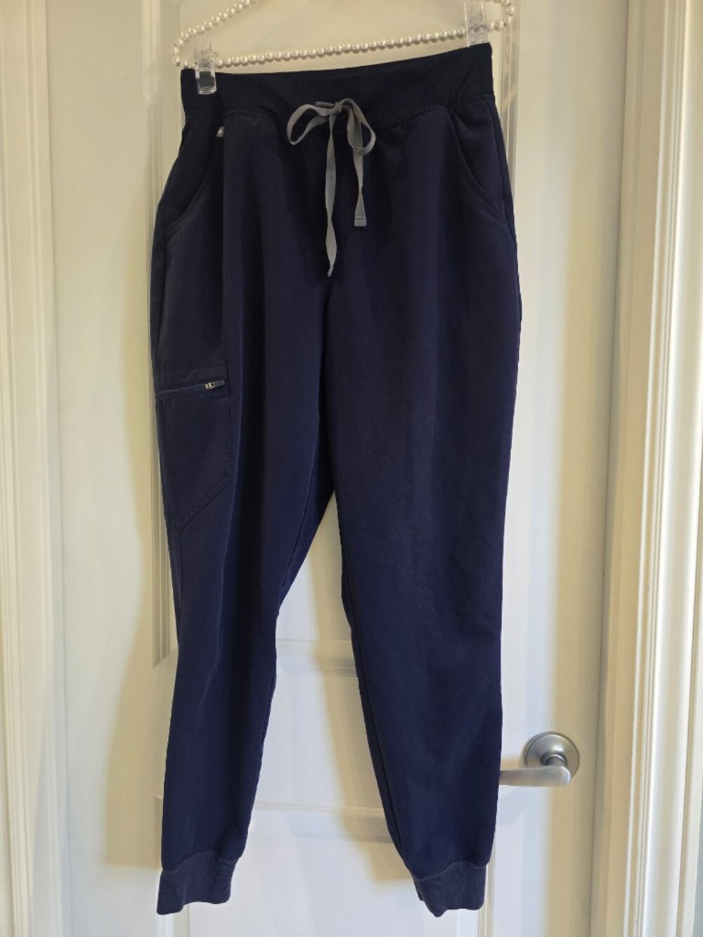 Figs Zamora Navy Jogger Pants Size Medium